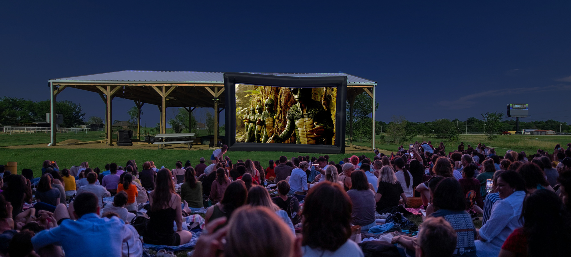 Outdoor movies